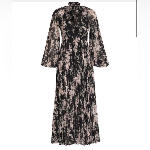 ZIMMERMANN NWT- Floral Pleat Dress - Picture 4 of 8